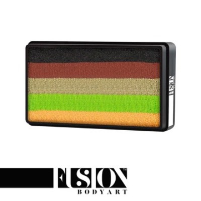 Fusion Body Art One Stroke Natalee Davies Gold Range | Split Cake - Fern